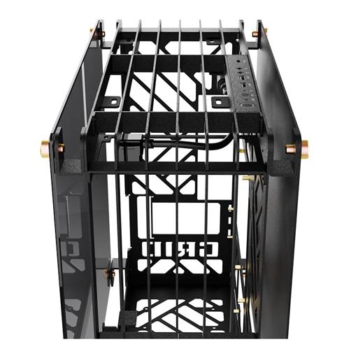 Mloong Grid MicroATX Mid Tower (Preto)