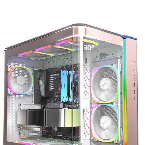 Montech King 95 PRO ARGB ATX Mid Tower (Rosa)