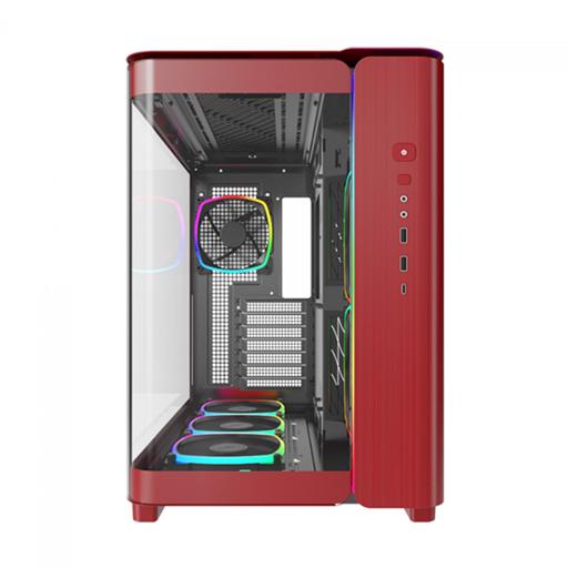 Montech King 95 Red ATX Mid Tower (Vermelho / Preto)