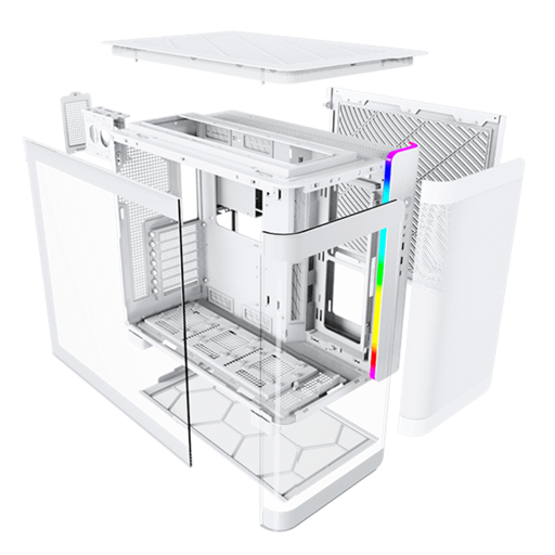 Montech King 95 White ATX Mid Tower (Branco)