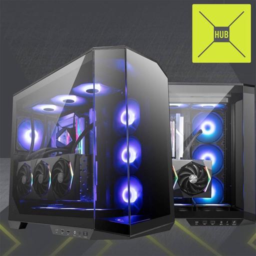 MSI MAG Pano 100R PZ ATX Mid Tower (Preto)