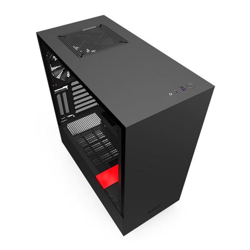 NZXT H510i ATX Mid Tower (Preto / Vermelho)