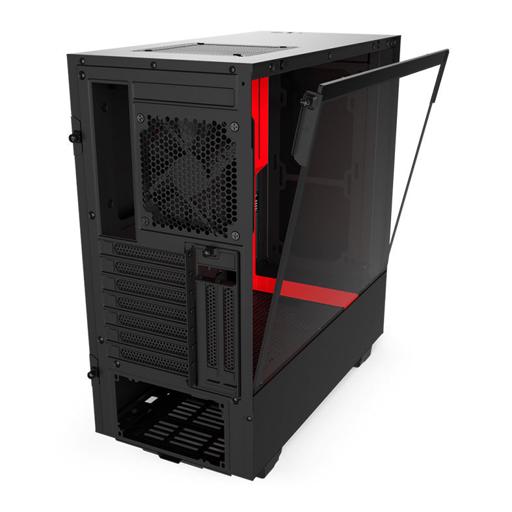 NZXT H510i ATX Mid Tower (Preto / Vermelho)