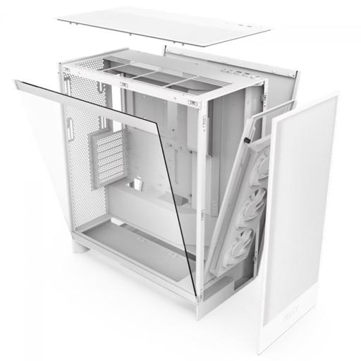 NZXT H7 Flow RGB ATX Mid Tower (Branco)