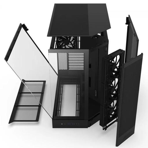 NZXT H9 Flow ATX Mid Tower (Preto)