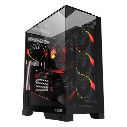 PCYes Forcefield Dome ATX Mid Tower (Preto)