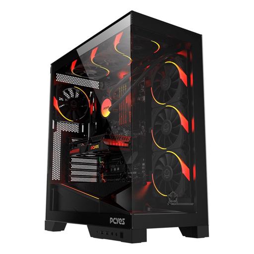 PCYes Forcefield Flow ATX Mid Tower (Branco)