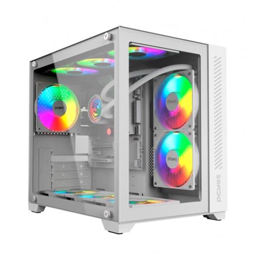 PCYes FORCEFIELD MicroATX Mid Tower (Branco)