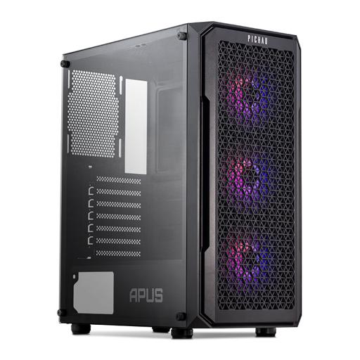 Pichau Apus RGB ATX Mid Tower (Preto)