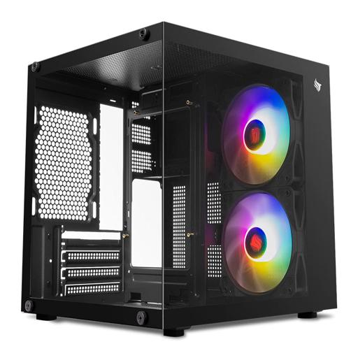 Pichau Atom X MicroATX Mini Tower (Preto)