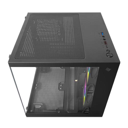 Pichau Atom X MicroATX Mini Tower (Preto)