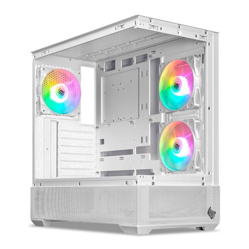 Pichau Magpie 4X ATX Mid Tower (Branco)