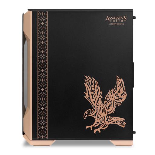 Pichau Pouter 3 Assasin's Creed Mirage ATX Mid Tower (Preto / Bege)