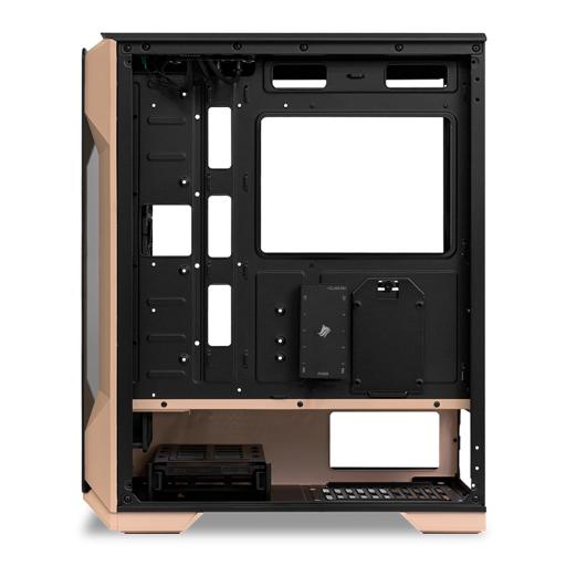 Pichau Pouter 3 Assasin's Creed Mirage ATX Mid Tower (Preto / Bege)