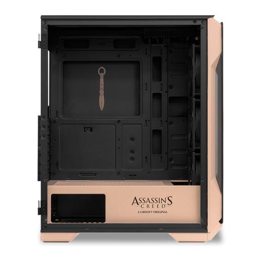 Pichau Pouter 3 Assasin's Creed Mirage ATX Mid Tower (Preto / Bege)