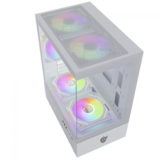 Pure Power Aura MicroATX Mid Tower (Branco)