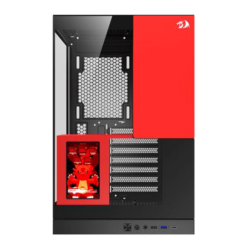 Redragon Eternal Pro ATX Mid Tower (Preto / Vermelho)