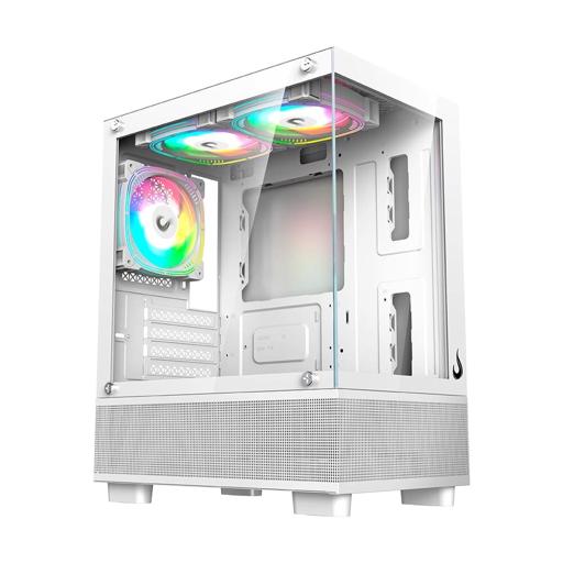 Rise Mode Crystal Glass 02 ATX Mid Tower (Branco)