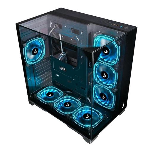 Rise Mode Galaxy Full Glass ATX Mid Tower (Preto)