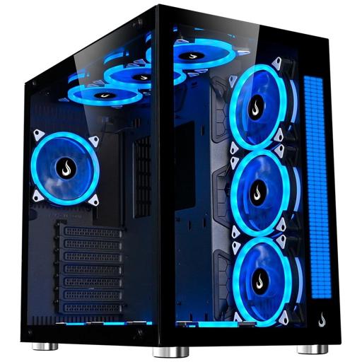 Rise Mode Galaxy Glass ATX Mid Tower (Preto)