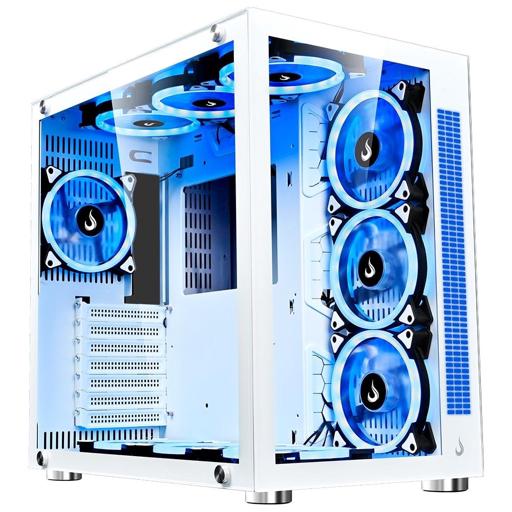 Rise Mode Galaxy Glass ATX Mid Tower (Branco)