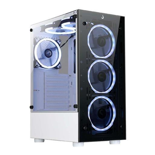 Rise Mode Galaxy Glass ATX Mid Tower (Branco)
