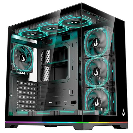 Rise Mode Galaxy Glass Standard V2 ATX Mid Tower (Preto)