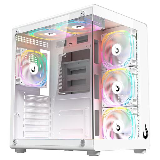 Rise Mode Galaxy Glass X ATX Mid Tower (Branco)