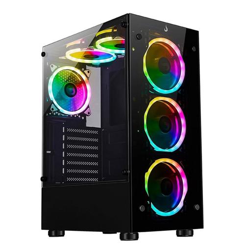 Rise Mode Glass 06x ATX Mid Tower (Preto)
