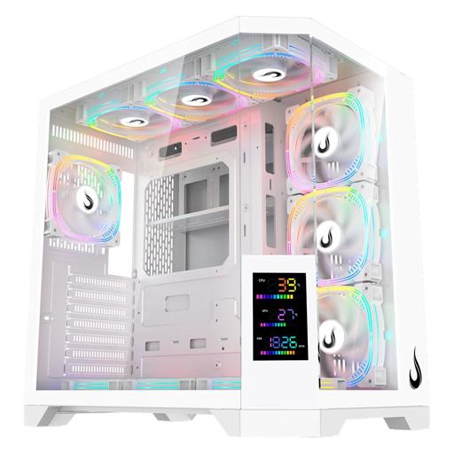 Rise Mode Zeus Glass Screen 02 ATX Mid Tower (Branco)