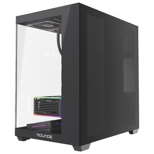 Round5 Asuka Black ATX Mid Tower (Preto)