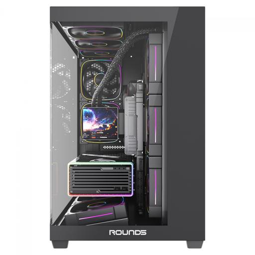 Round5 Asuka Black ATX Mid Tower (Preto)