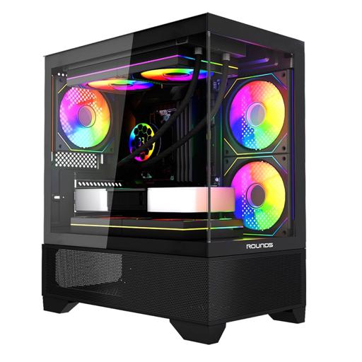 Round5 Draven MicroATX Mini Tower (Preto)