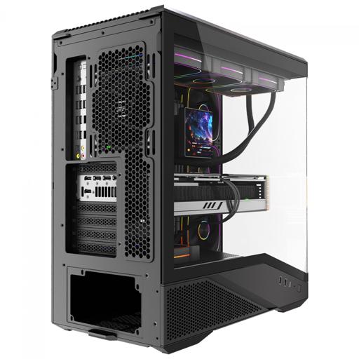 Round5 IceBox Black ATX Mid Tower (Preto)