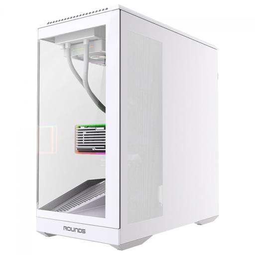 Round5 IceBox White ATX Mid Tower (Branco)