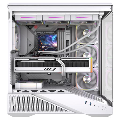 Round5 IceBox White ATX Mid Tower (Branco)