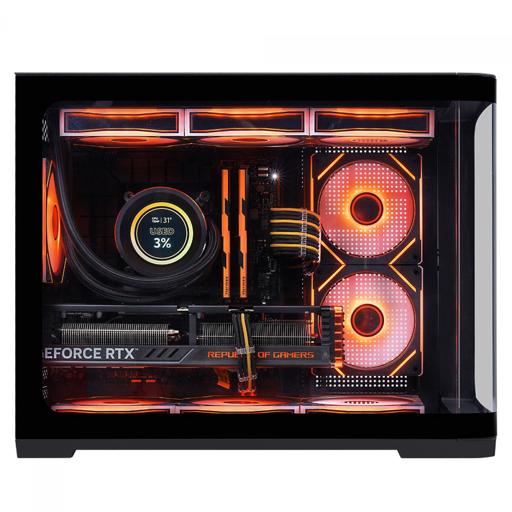 Superframe Black Noir MicroATX Mid Tower (Preto)