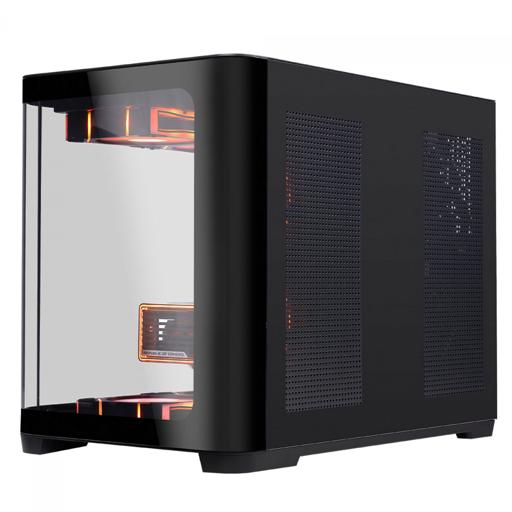 Superframe Black Noir MicroATX Mid Tower (Preto)