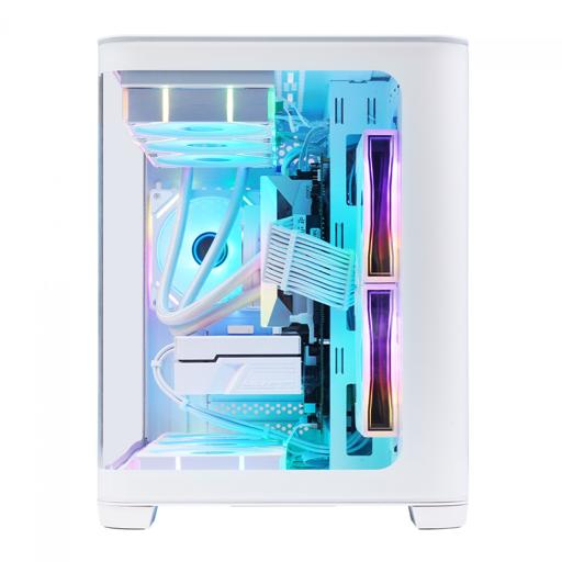 Superframe Black Noir MicroATX Mid Tower (Branco)