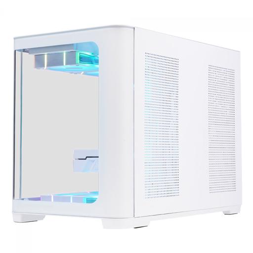 Superframe Black Noir MicroATX Mid Tower (Branco)