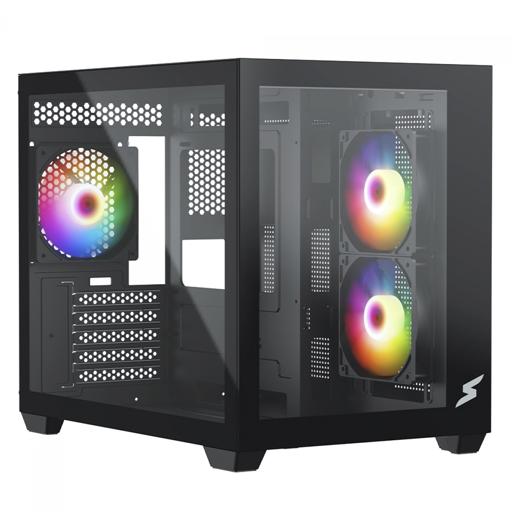 Superframe Box MicroATX Mid Tower (Preto)