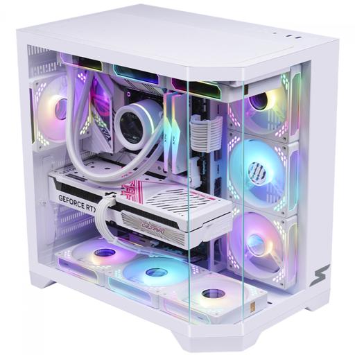 Superframe Cristal ATX Mid Tower (Branco)