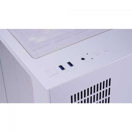 Superframe Cristal ATX Mid Tower (Branco)