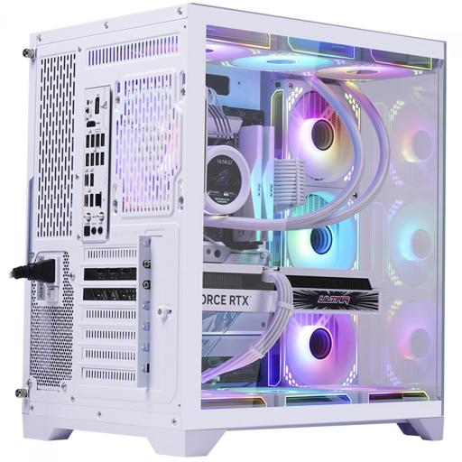 Superframe Cristal ATX Mid Tower (Branco)