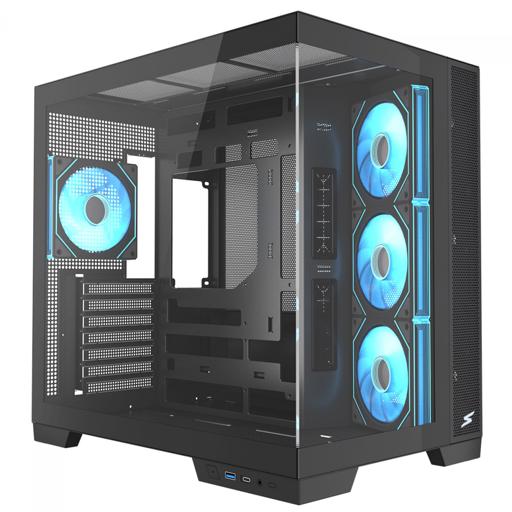 Superframe Drakor ATX Mid Tower (Preto)