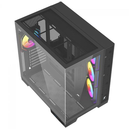 Superframe Drakor ATX Mid Tower (Preto)