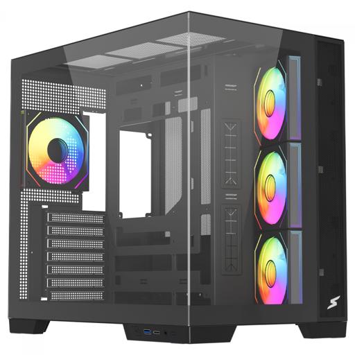 Superframe Drakor ATX Mid Tower (Preto)