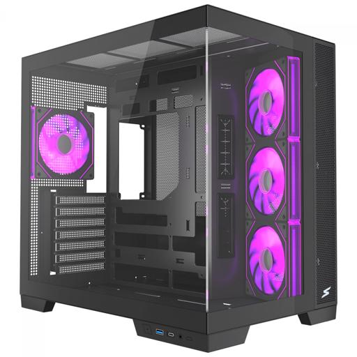 Superframe Drakor ATX Mid Tower (Preto)