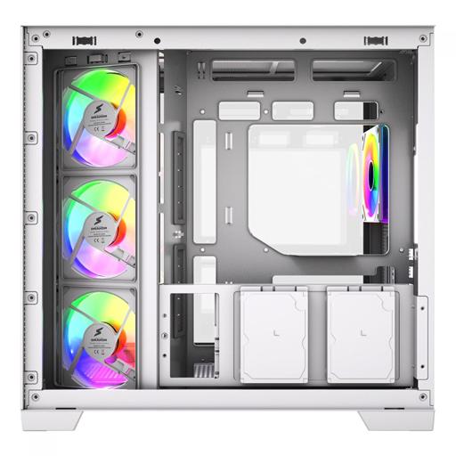 Superframe Drakor ATX Mid Tower (Branco)