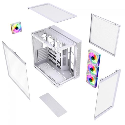 Superframe Drakor ATX Mid Tower (Branco)